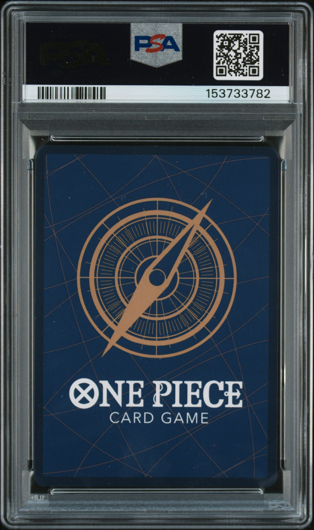 2023 One Piece CCG—Monkey D. Luffy (Alternate Art) #012 OP05—SR Foil PSA 10
