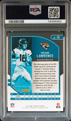 2021 Panini Absolute Football—Trevor Lawrence #101 Rookie—PSA 9