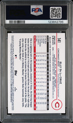 2024 Topps Baseball—Elly De La Cruz #141 Rookie RC Holiday —PSA 10