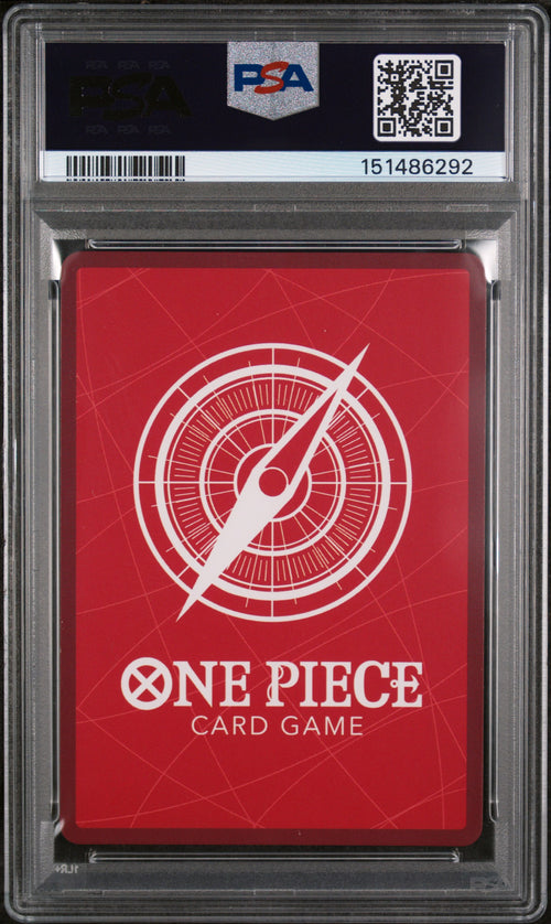 2025 One Piece—Jewelry Bonney (Alternate Art) #OP13-100—Leader Foil PSA 9