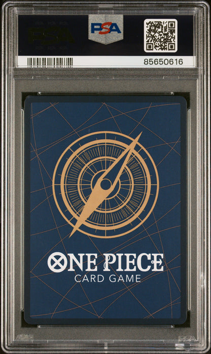 2022 —Nami #007 One Piece Starter Deck St01—Common Super Pre-Release PSA 10