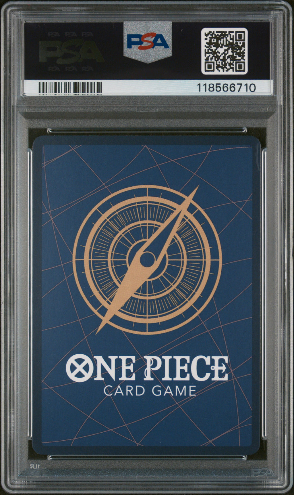 2023 One Piece—Nefeltari Vivi (Alternate Art) #OP04-118—Secret Rare Foil PSA 10