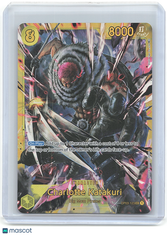 2023 One Piece Card Game Charlotte Katakuri #OP03-125 English
