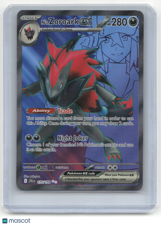 2025 Pokemon TCG N's Zoroark EX Journey Together #175/159