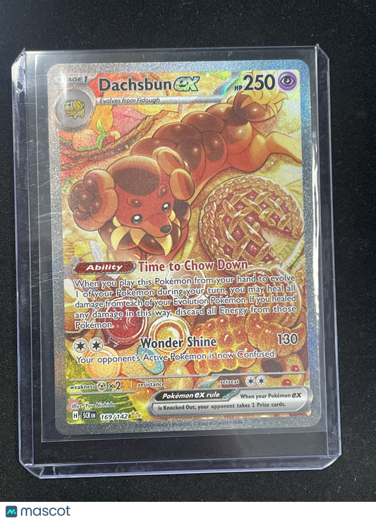 2024 Pokémon TCG Dachsbun #169/142