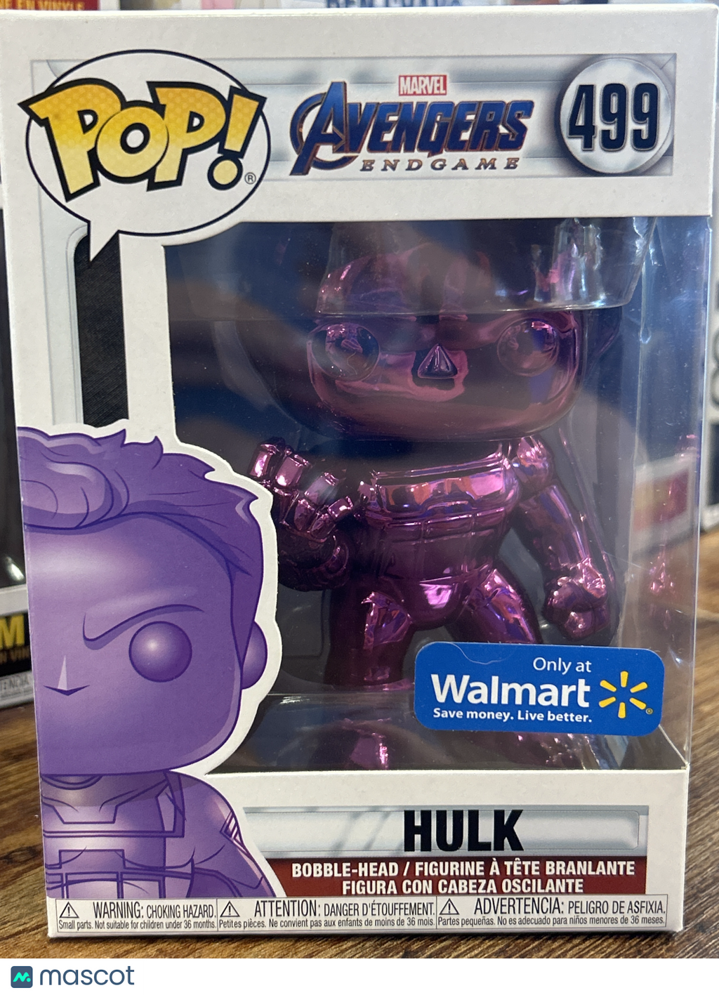 FunkoAvengers: Endgame Hulk # Like New Walmart