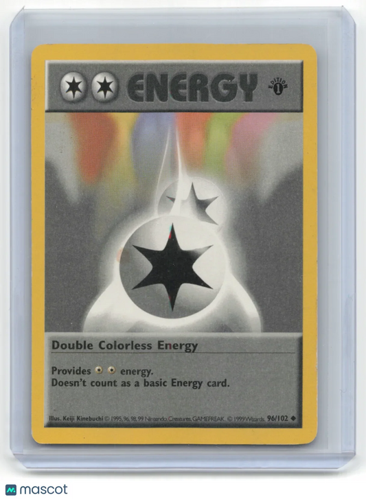 1999 Pokemon Double Colorless Energy Base Set #96/102 Lightly Played Basic - Papa Joey's Collectibles