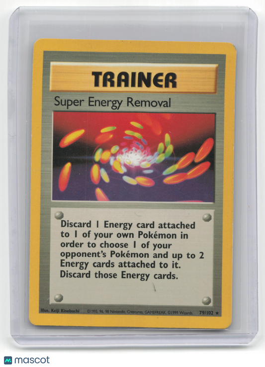 1999 Pokemon TCG Super Energy Removal Base Set #79/102