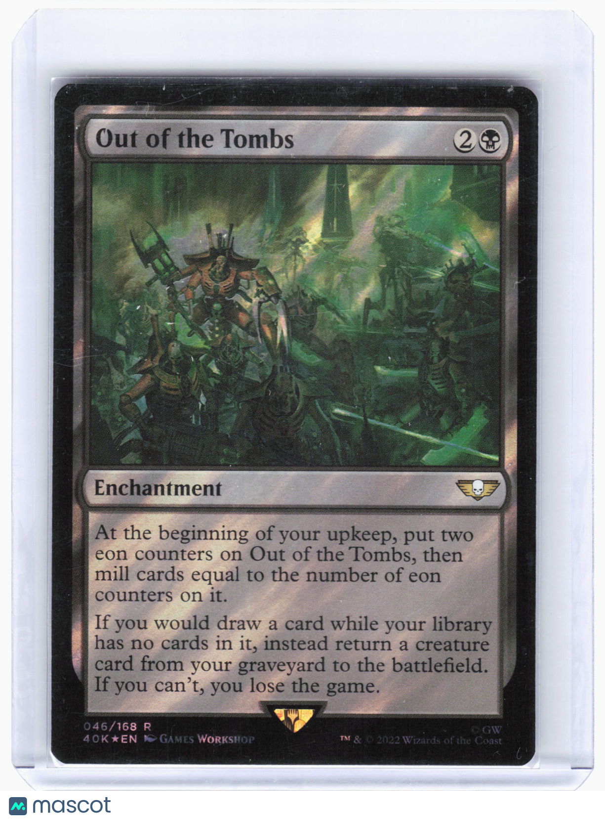 2022 Magic: The Gathering—Out of the Tombs #046 Warhammer 40K Comman.—Surge Foil