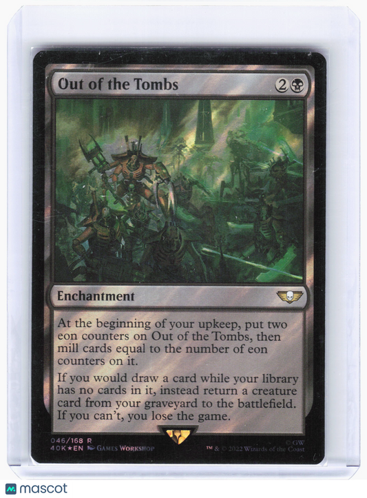 2022 Magic: The Gathering—Out of the Tombs #046 Warhammer 40K Comman.—Surge Foil