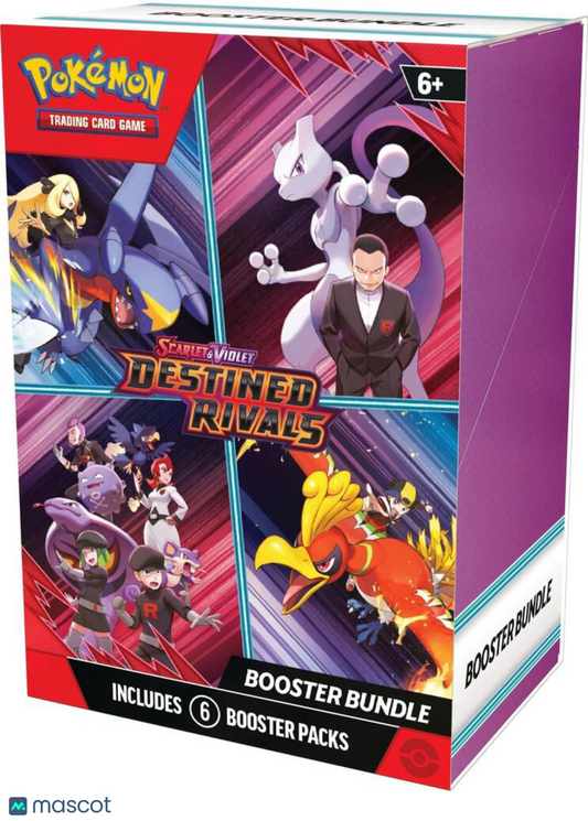 2025 Pokemon Scarlet & Violet Destined Rivals Booster Bundle