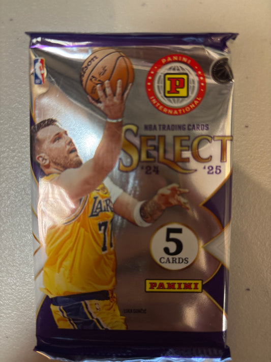 2024-25 Panini NBA Select Basketball International Hobby Pack