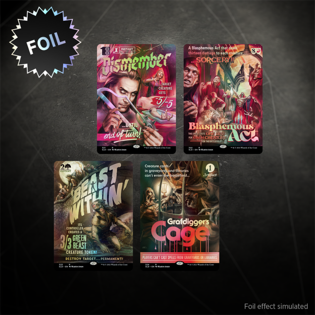 Magic: The Gathering Secret Lair: Drop Monster Movie Marathon (Foil Edition)