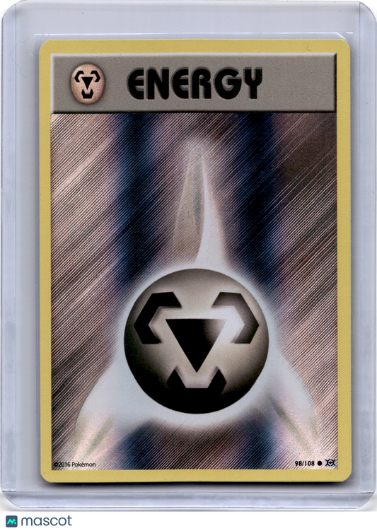 2016 Pokemon Metal Energy XY Evolutions #98/108