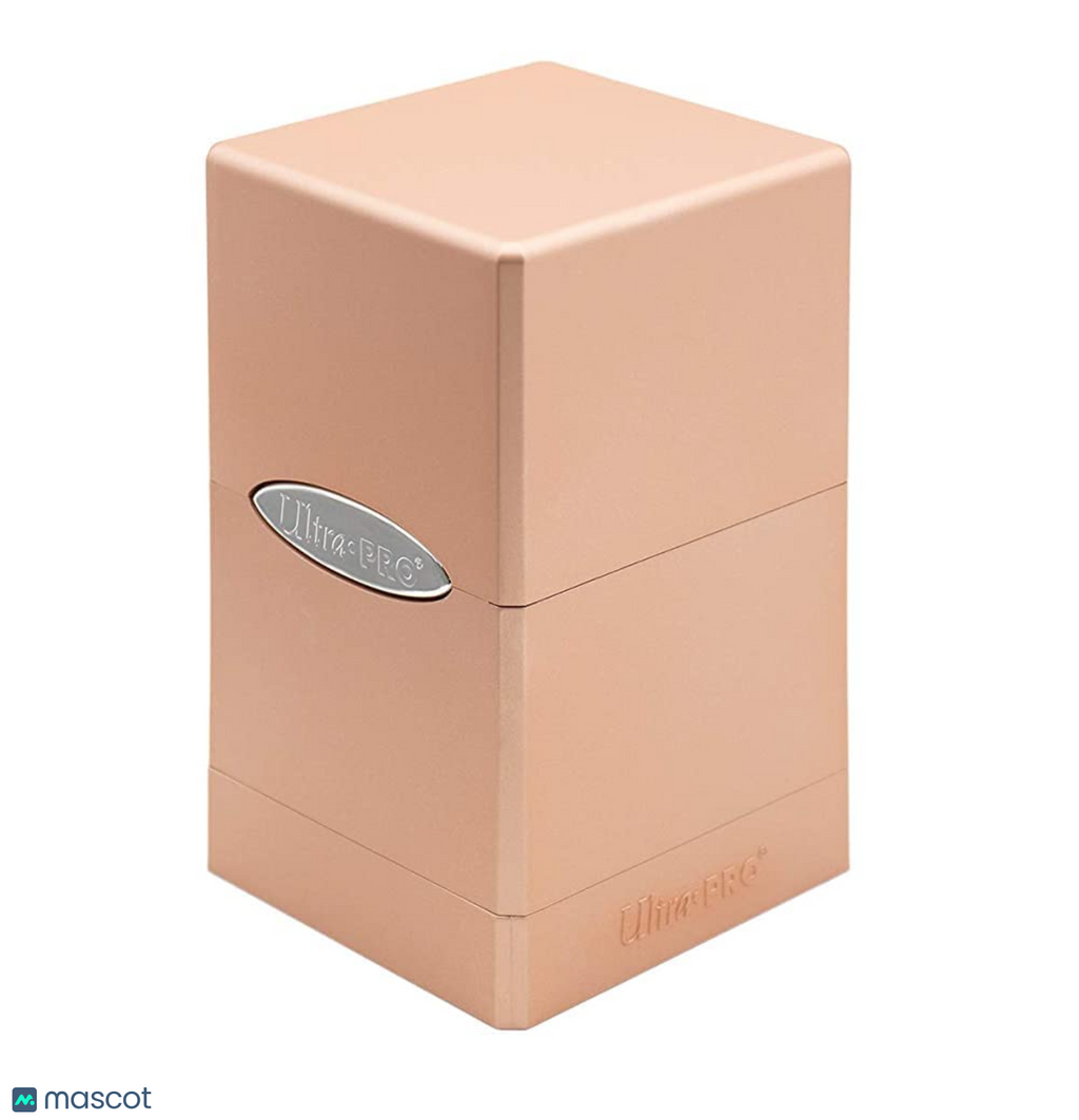 Tower Deck Box Ultra PRO Standard Satin Metallic Rose Gold - Papa Joey's Collectibles