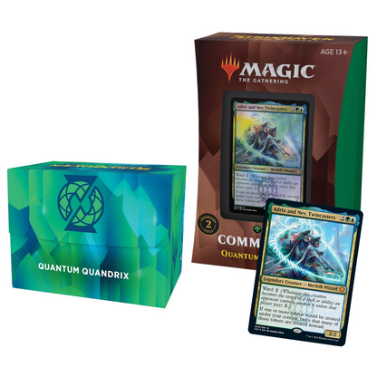2021 Magic: TG Strixhaven: School of Mages Quantum Quandrix Commander Deck