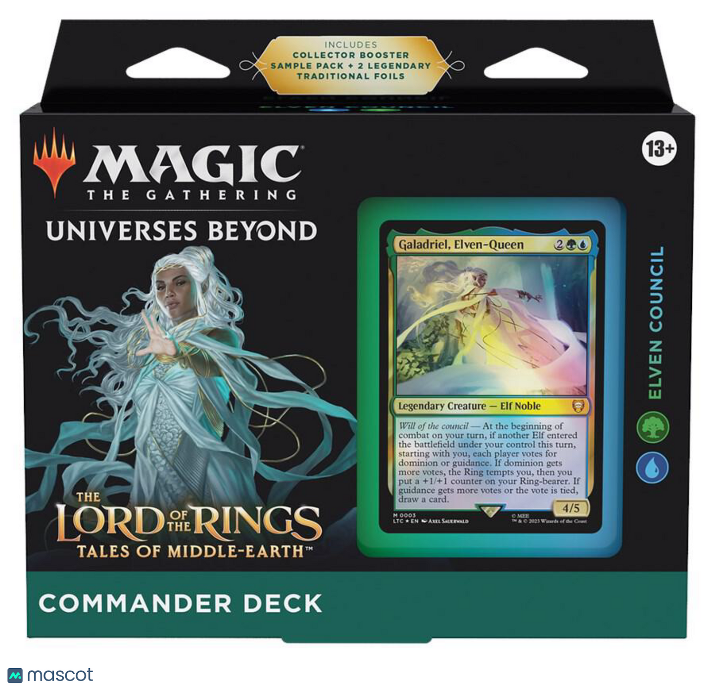 Magic The Gathering Elven Council (Lord of The Rings) Commander Deck