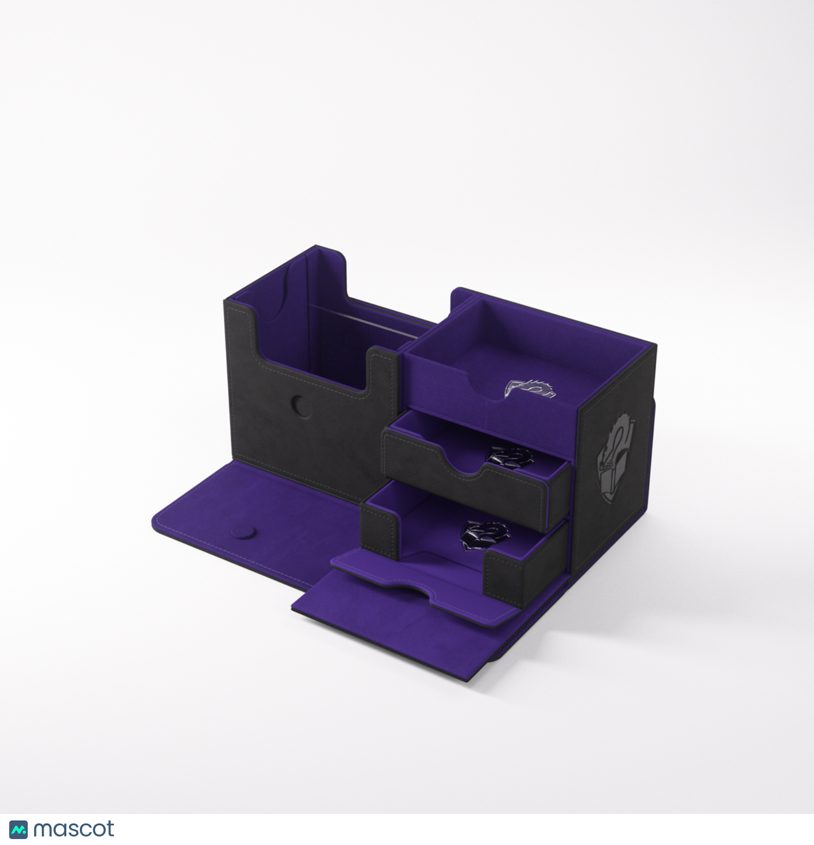 Gamegenic Black/Purple The Academic 133+ XL Convertible