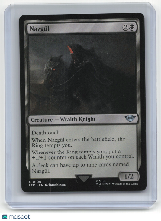 2023 Magic: The Gathering Nazgûl Lord of the Rings #U 0100