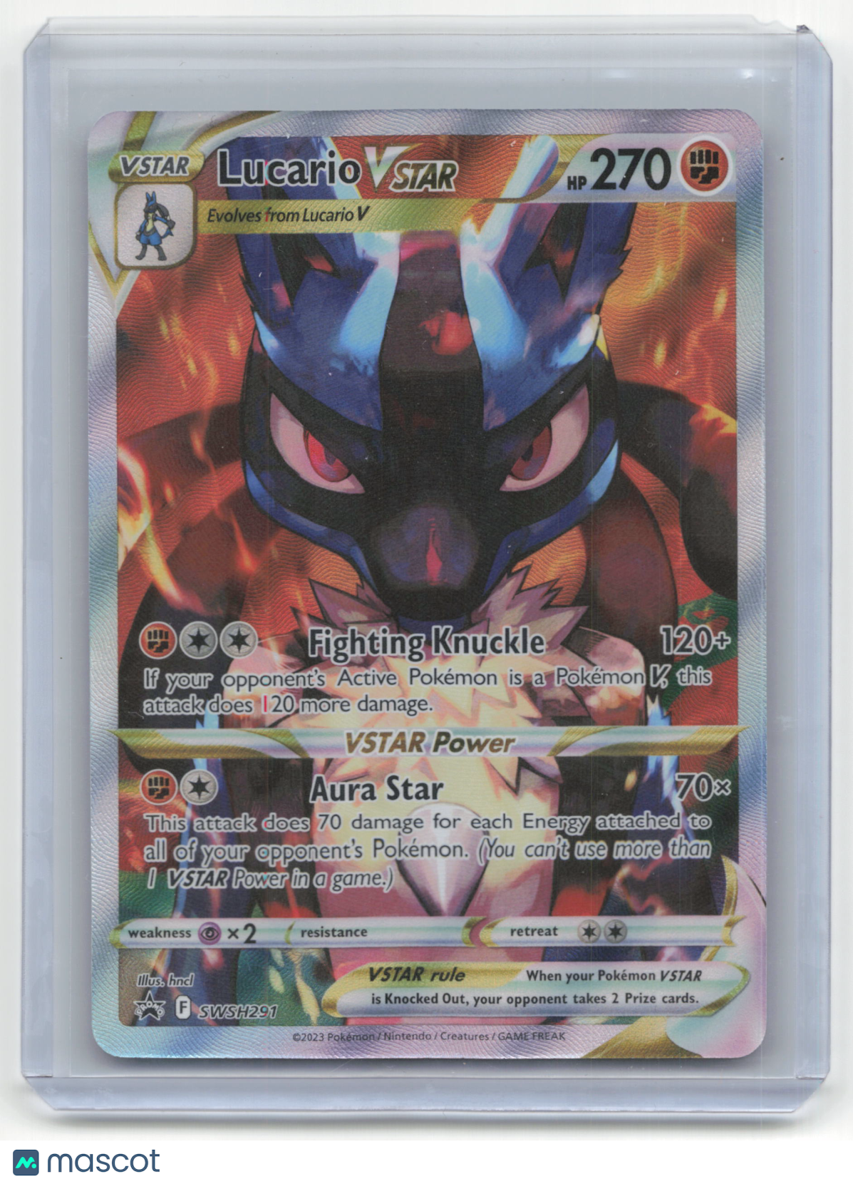 2023 Lucario VSTAR Pokemon Promos #SWSH291 Near Mint