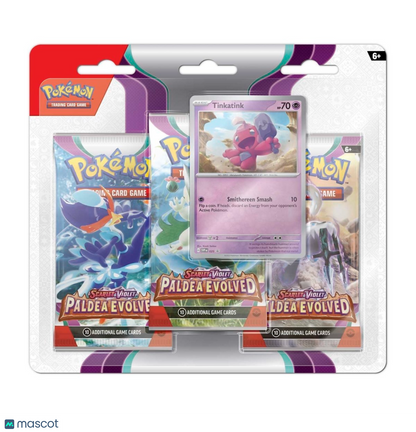 Pokémon TCG: Scarlet & Violet—Paldea Evolved 3 Pack Blister