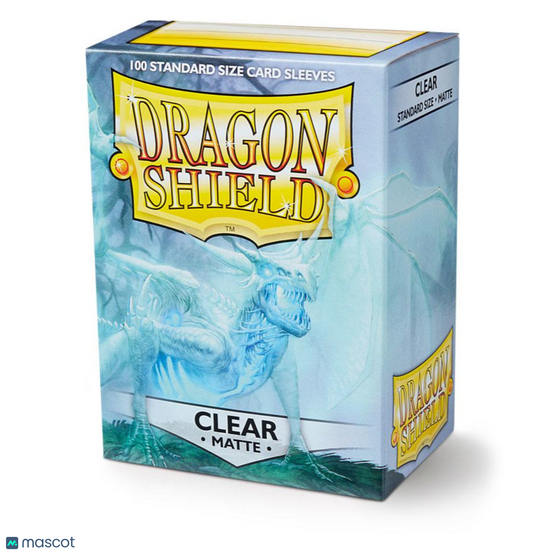 Dragon Shield Standard 20 Pt. Clear Matte Card Sleeves
