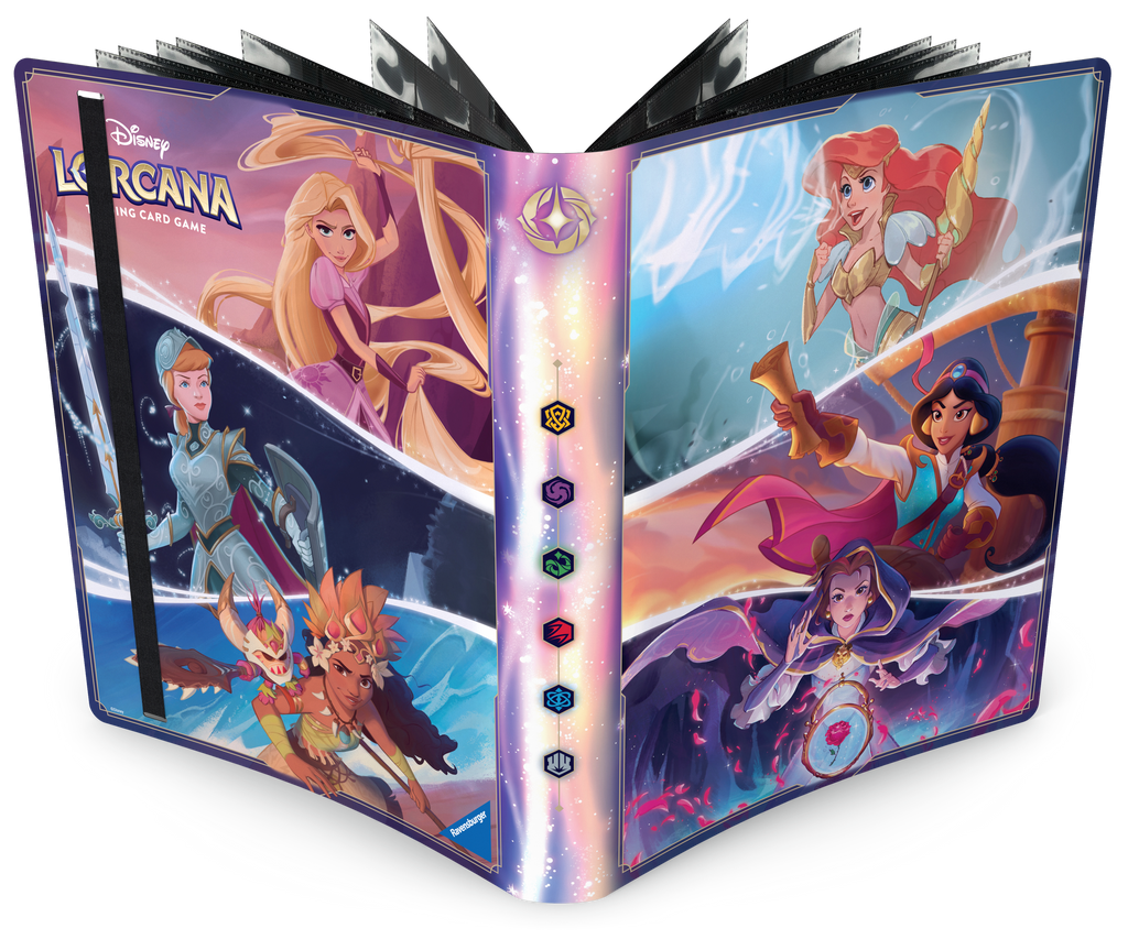 Disney Lorcana TCG "Fabled Princesses" 9-Pocket 252-ct. Lorebook Card Portfolio
