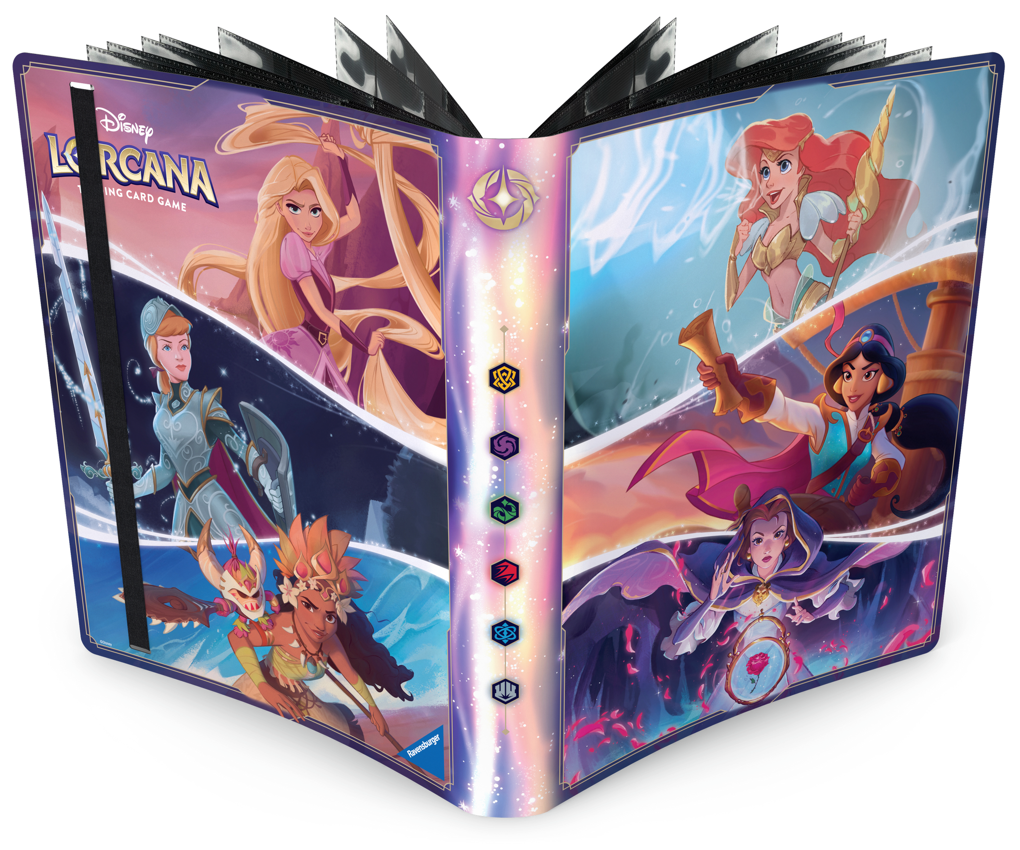 Disney Lorcana TCG "Fabled Princesses" 9-Pocket 252-ct. Lorebook Card Portfolio