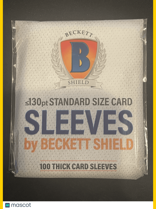 Beckett Shield Standard 130 Pt. Card Sleeves