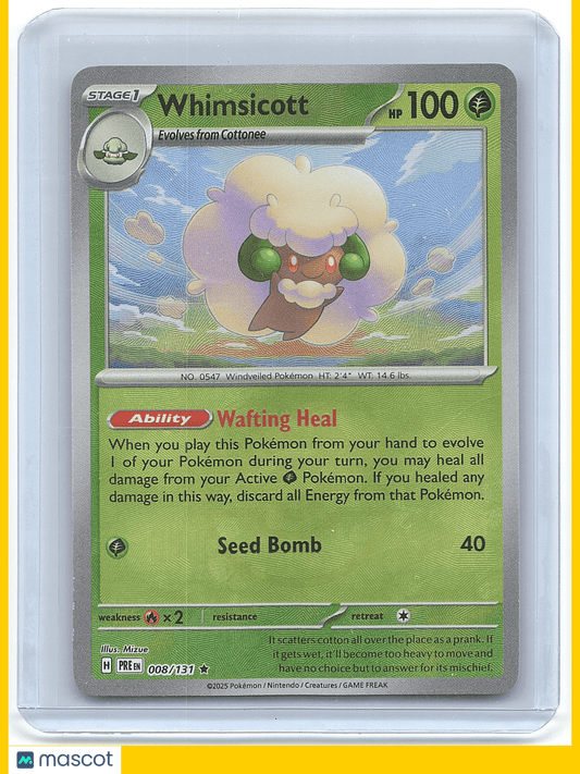 2022 Pokemon Whimsicott #008/137 008/131