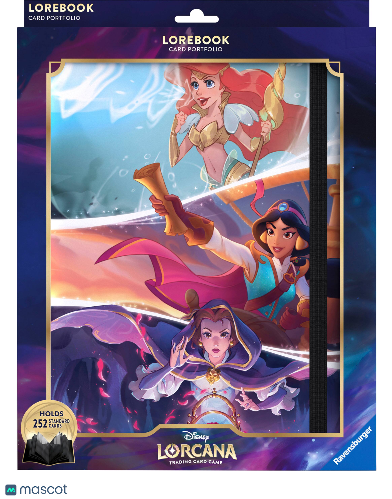 Disney Lorcana TCG "Fabled Princesses" 9-Pocket 252-ct. Lorebook Card Portfolio