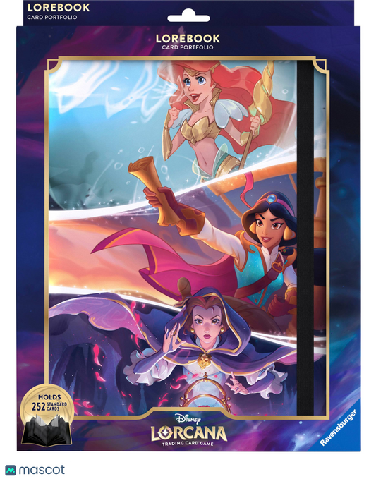 Disney Lorcana TCG "Fabled Princesses" 9-Pocket 252-ct. Lorebook Card Portfolio