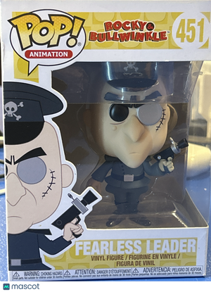 FunkoRockyo Bullwinkle Fearless Leader # Damaged