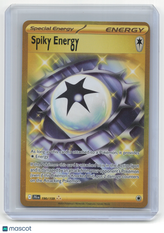 2025 Pokemon TCG Spiky Energy Journey Together #190/159