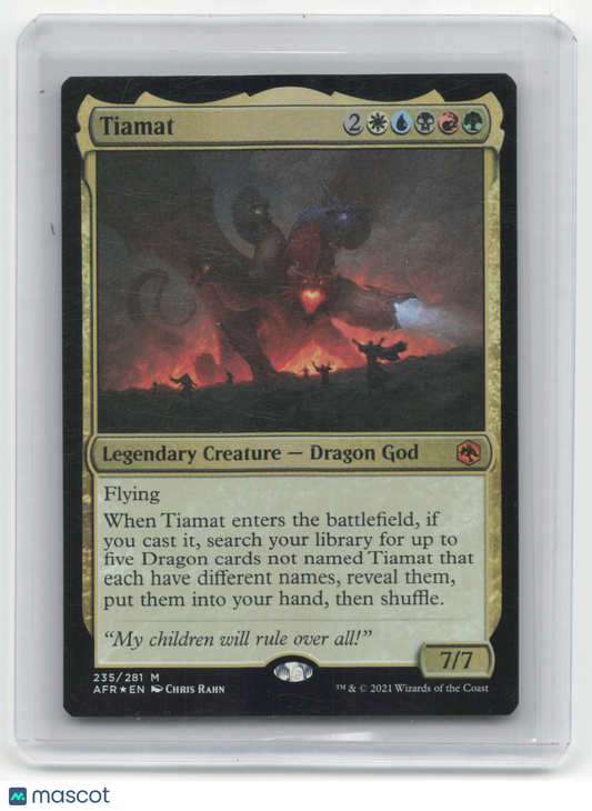 2021 MagicTCG Tiamat Adventures in the Forgotten Realms #235/281 Foil