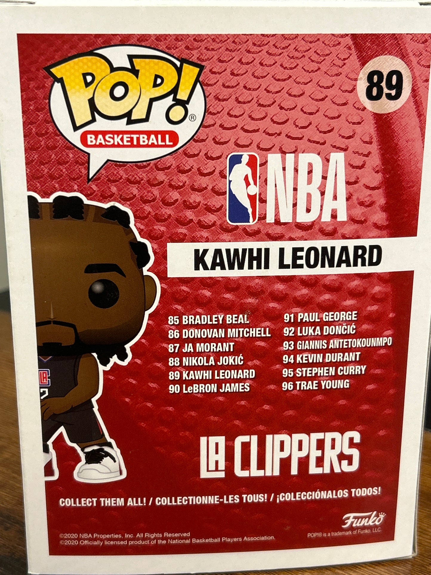 Funko NBA Clippers: Kawhi Leonard #89 (Very Good)