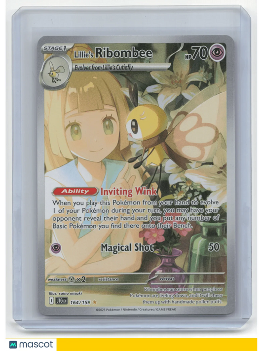 2025 Pokemon TCG Ribombee Journey Together #164/159 - Papa Joey's Collectibles
