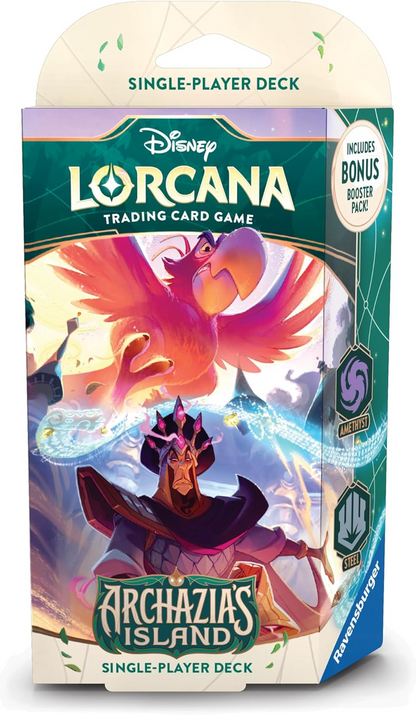 2025 Disney Lorcana TCG Archazia's Island Ruby & Sapphire Single-Player Deck