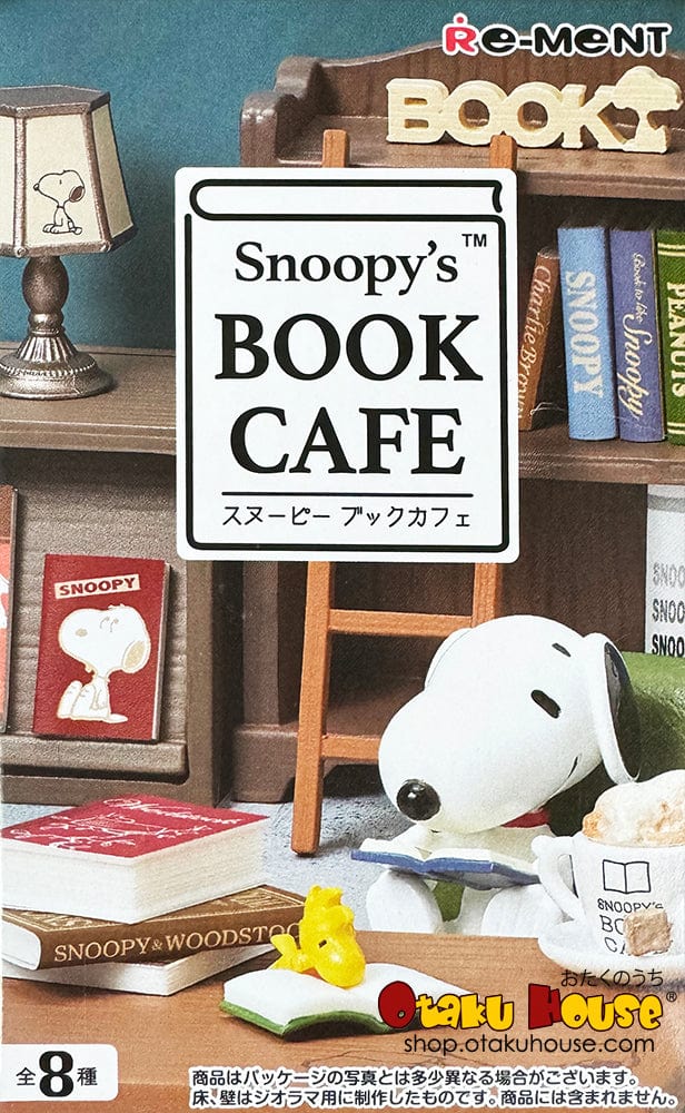 Re-Ment— Snoopy's Book Cafe Blind Box