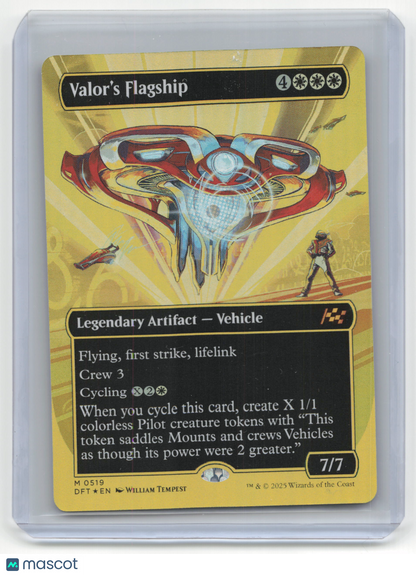 2025 Magic: The Gathering—Valor's Flagship #0519 Aetherdrift—