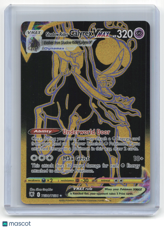 2022 Pokemon TCG Shadow Rider Calyrex VMAX Astral Radiance #TG30/TG30