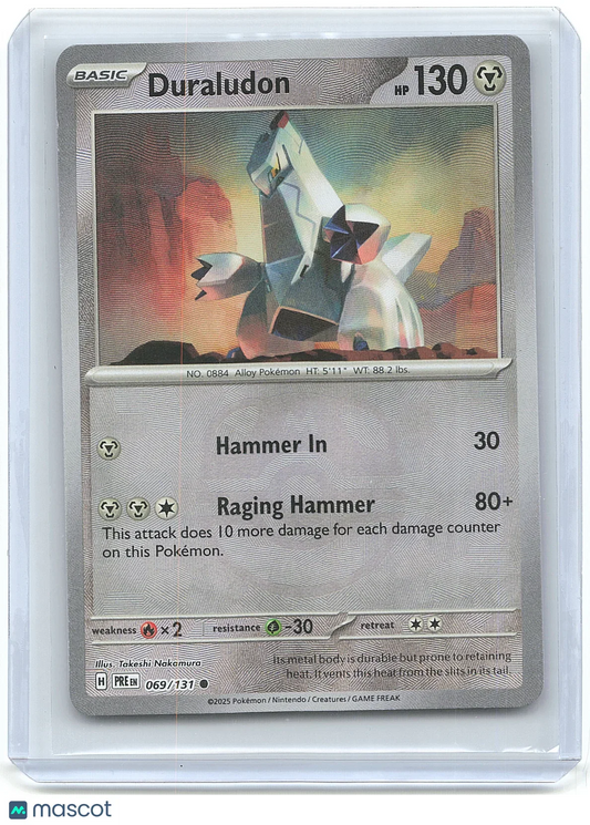 2021 Pokemon Duraludon #069/131 - Papa Joey's Collectibles