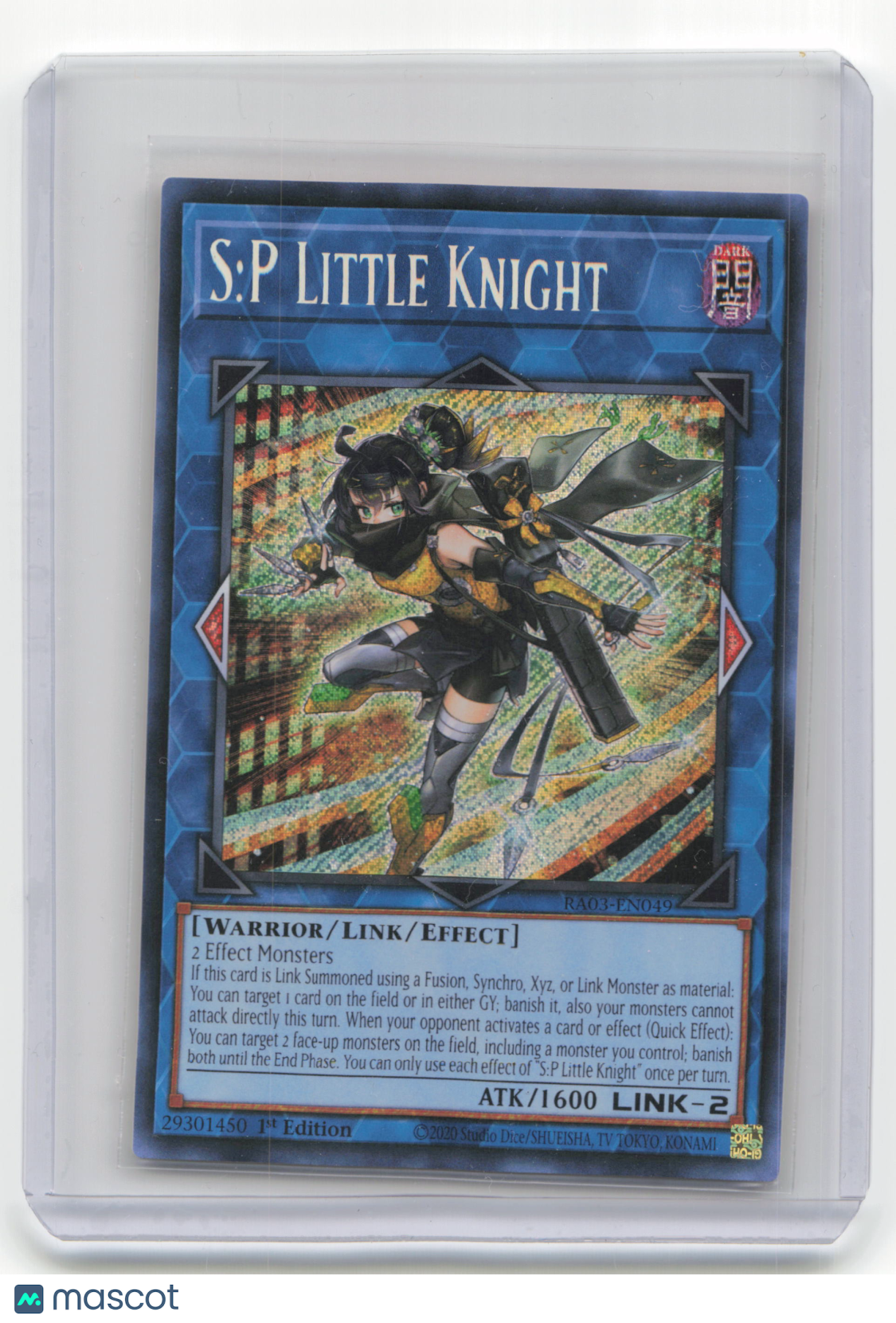 2023 Yu-Gi-Oh! S:P Little Knight Quarter Century Stampede #DABL-EN046 English