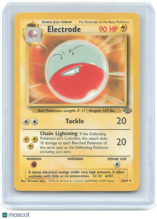 1999 Pokemon Electrode #21/64 18/64 - Papa Joey's Collectibles