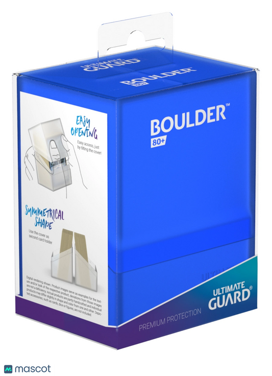 Ultimate Guard Sapphire Boulder 80+ Deck Box
