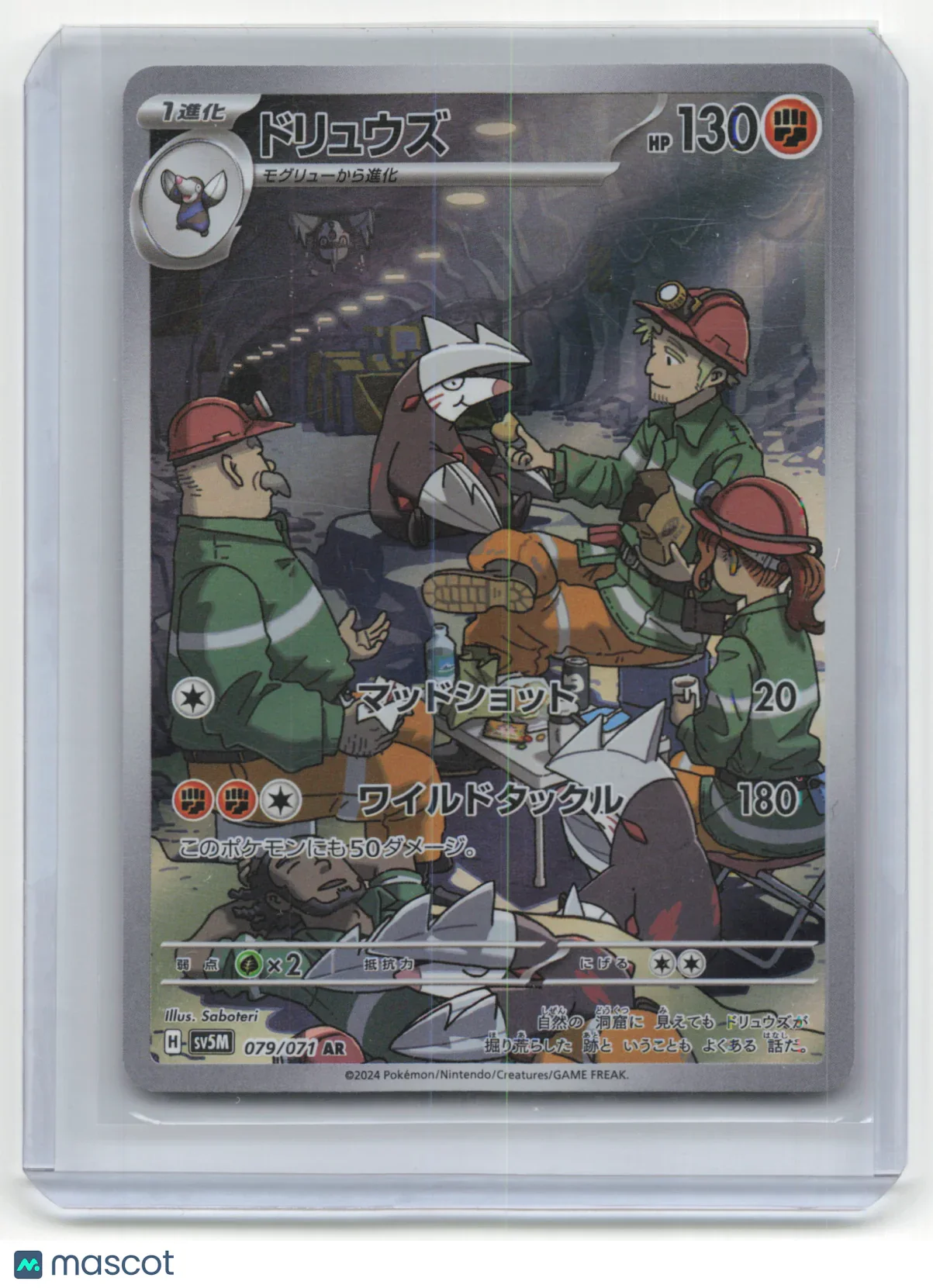 2024 Pokemon Excadrill Cyber Judge #079/071 Japanese - Papa Joey's Collectibles