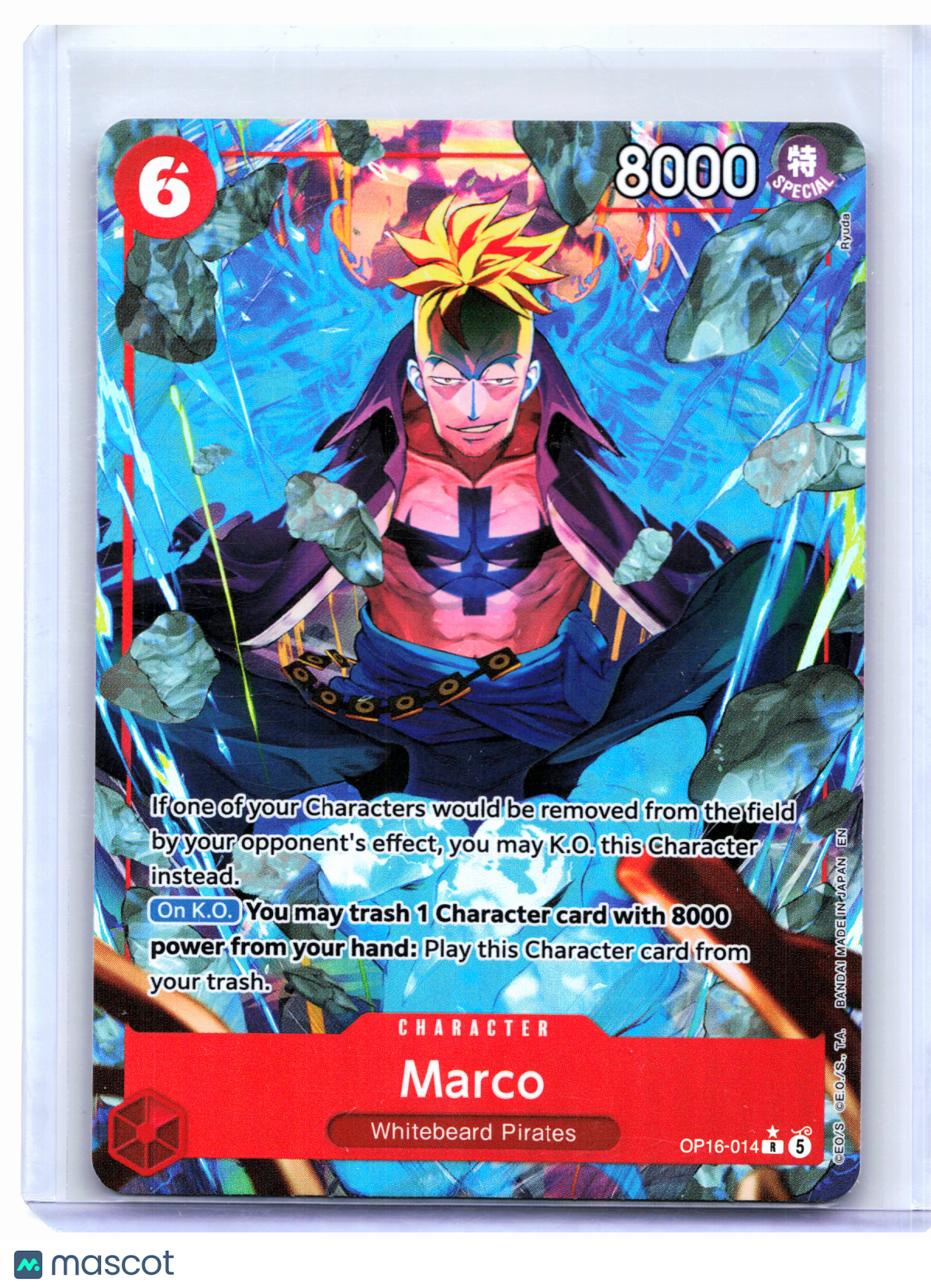 2026 One Piece—Marco (Alternate Art) #OP16-014 The Time of Battle—Rare Foil