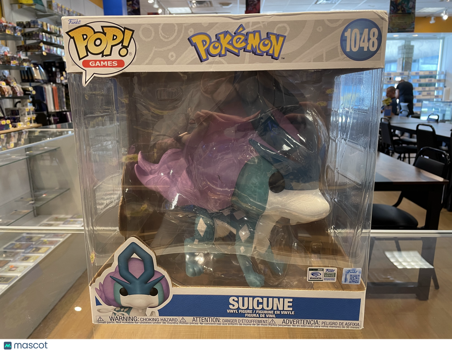 Funko Pokemon Suicune #1048 (Damaged) WonderCon 2025 Exclusive