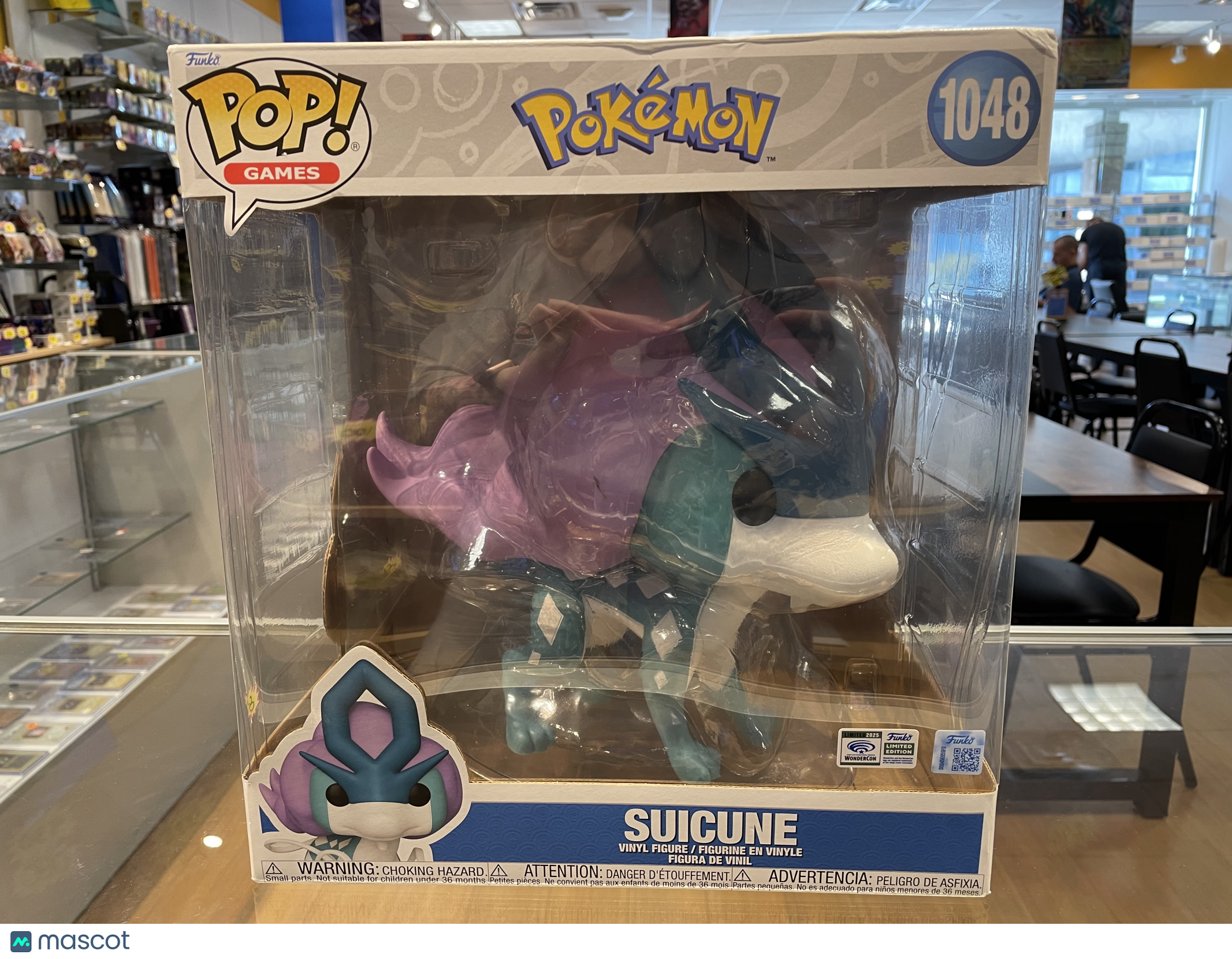 Funko Pokemon Suicune #1048 (Damaged) WonderCon 2025 Exclusive