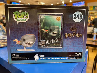 Funko Harry Potter Viktor Krum w/ Shark Head #248 (VG) NFT Release Exclusive